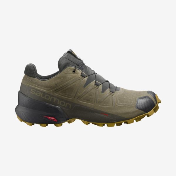 Scarpe Uomo Salomon Speedcross 5 411174 Verde (Uk-7½)
