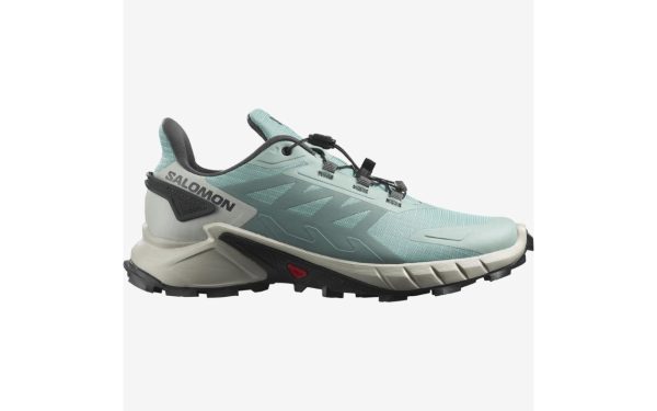 Scarpe Donna Montagna Trekking Salomon Supercross 4 417373 Acqua (Tg-5)