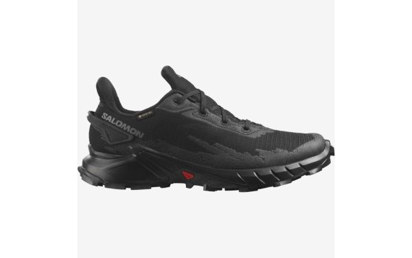 Scarpe Uomo Salomon Trekking Montagna Salomon Alphacross 4 Gtx 470640 Nero Tg-7½