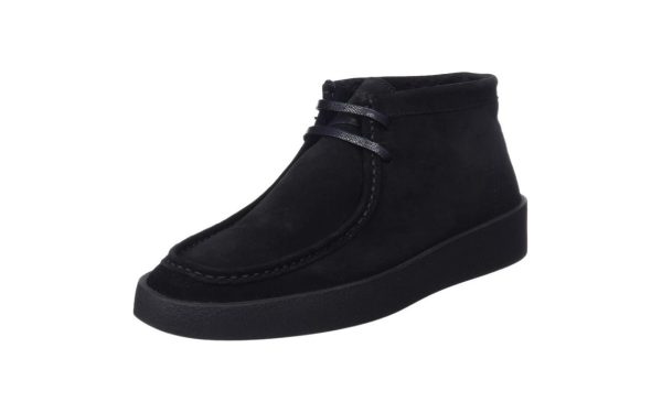 Scarpe Sneakers Uomo Desert BOSS Clay Desb Sdfx Chukka Polacchine Pelle Nero n.40