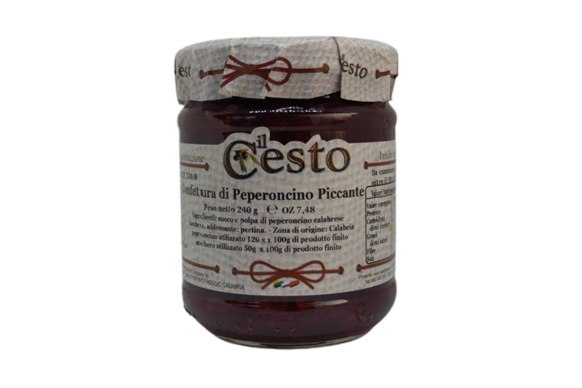 Marmellata di Peperoncino Piccante Prodotti Tipici (Grammi 200)