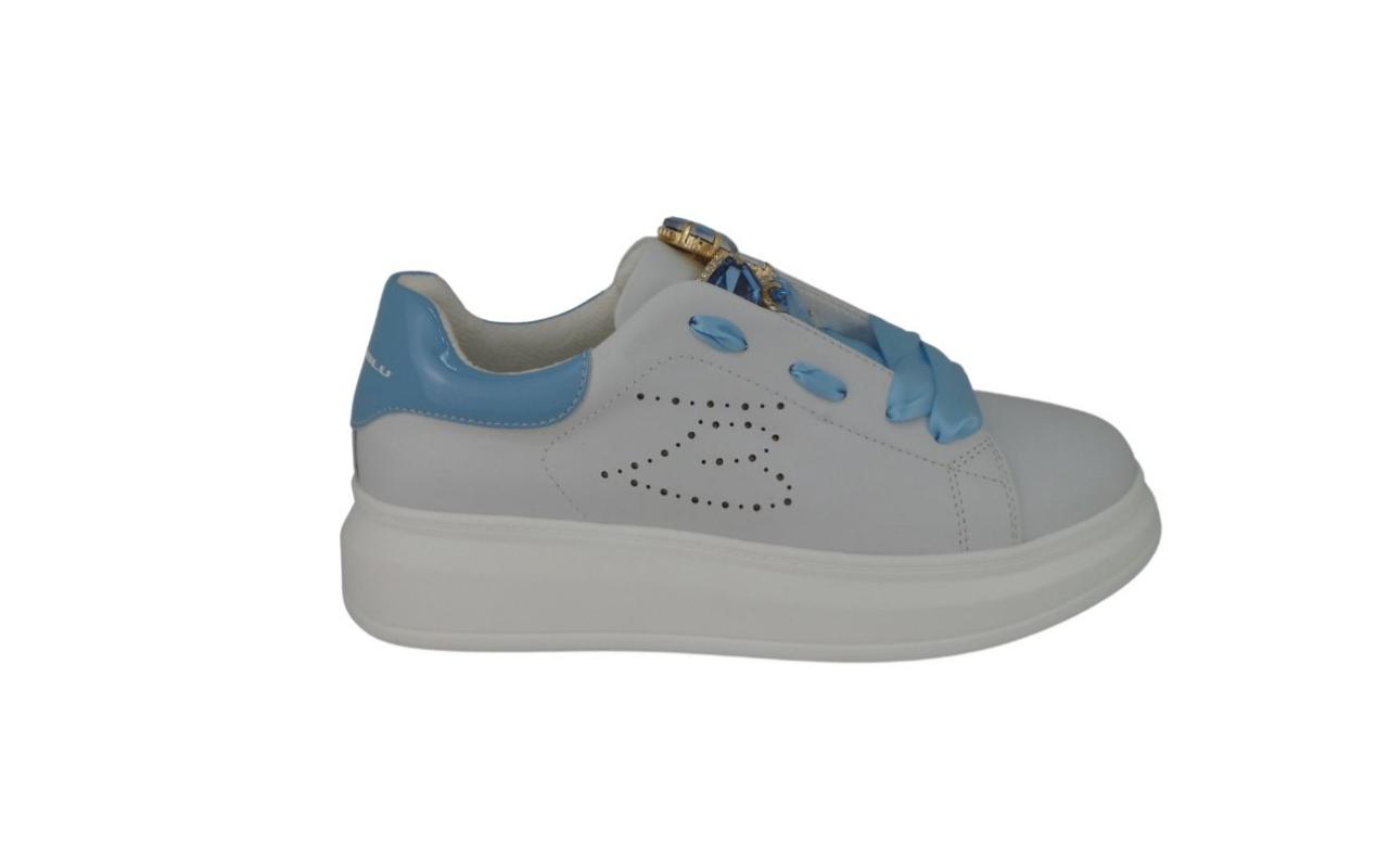 Tosca Blu S030 Sneakers Donna Sportive Lilla Azzurro N.38