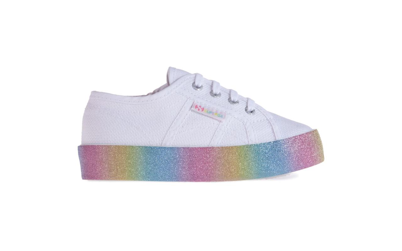 Sneakers Bimba Superga S81161W A0 Bianco Rainbow (Mis-24)