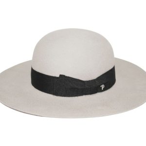 Panizza Cappello Donna Grigio Giulia 03 100% Lana Chianti D colore 1223/14 22 Made in Italy - Grigio - 56