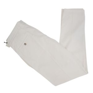 Brooksfield Pantalone Uomo Chino Slim Fit Cotone Off White Bianco 205A.C149-9149 - Bianco Panna - 52