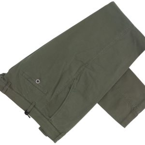 Brooksfield Pantalone Elegante Uomo Chino Slim Fit 7301 Verde Origano - 50