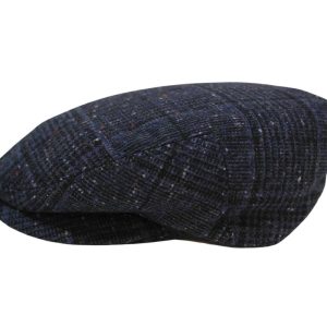 Stetson Coppola Kent Wool Uomo Cappellino Lana Estate/Inverno (56 cm Nero-Blu) - 56