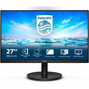Monitor 27" Philips 271V8LA LED Full HD 16:9 VA HDMI VGA 75 Hz Speaker Vesa