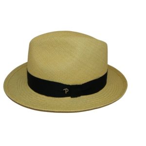 Panizza Cappello in Paglia Brisas Panama Hats Beige Max e 77 (Made in Italy) - 59