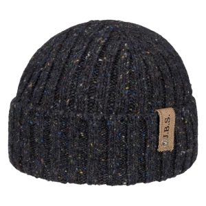 Stetson Berretto in Lana Hantsport Donegal Uomo Made Italy Beanie Autunno/Inverno - Grigio - Unica