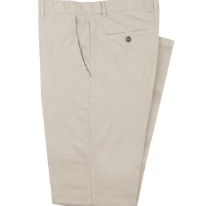 Brooksfield Pantalone Chino Slim Fit Cotone Bianco 205A.C197 0324 - 56