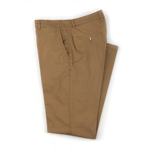 BrookSfield Pantalone Uomo Chino Slim in Tessuto Gabero 205A.C149 - 50 - Beige
