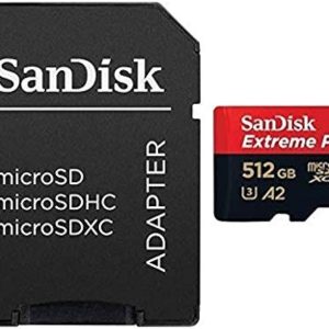 MEMORY CARD MICRO SD/TRANSFLASH 512GB SANDISK CLASSE 10 SDSQUAC-512G-GN6MA