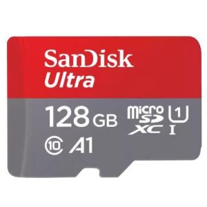 MEMORY CARD MICRO SD/TRANSFLASH 128GB SANDISK CLASSE 10 SDSQUAB-128G-GN6MA