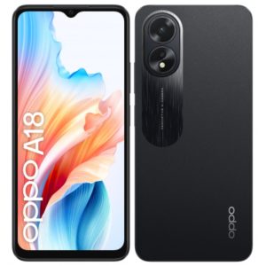 SMARTPHONE OPPO A18 4G 4+128GB DUOS GLOWING BLACK ITALIA