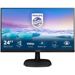 Monitor 24" Philips 243V7QDSB/00 LED IPS Full HD 16:9 HDMI VGA DVI